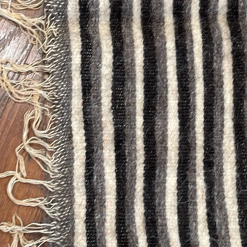 Vintage mohair rug